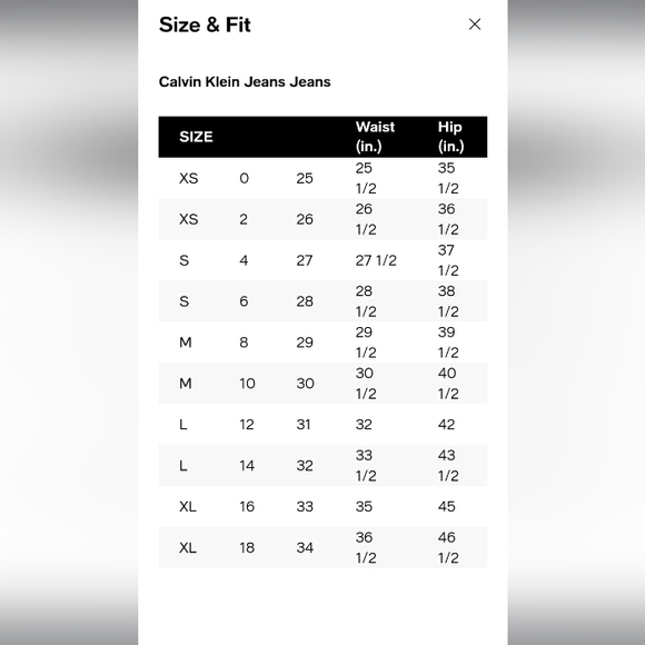 Calvin klein Hi Rise Slim Whisper Soft Repreve Jeans 👖 Sz-8/29 - Picture 14 of 14